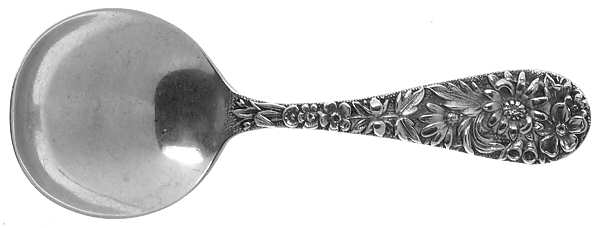 Repousse (Sterling, 1896, 925-1000) Small Baby Spoon