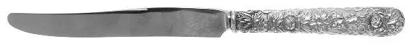Repousse (Sterling, 1896, 925-1000) Full Repousse New French Hollow Knife