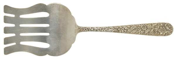 Repousse (Sterling, 1896, 925-1000) Solid Asparagus Server