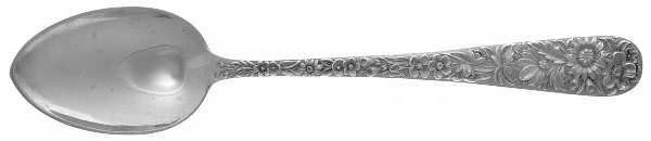 Repousse (Sterling, 1896, 925-1000) Five O'Clock Teaspoon
