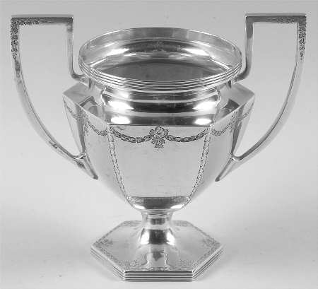 Puritan-Engraved (Sterling, 1922, Hollowware) Sugar Bowl & Lid