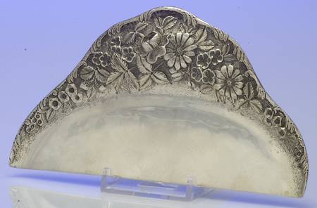 Repousse-Full Chased-Hand Chased Table Crumber
