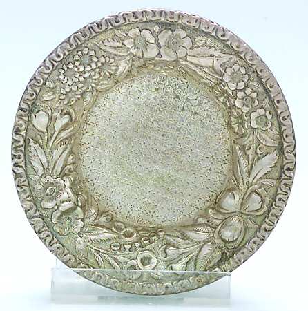 Repousse-Full Chased-Hand Chased Butter Pat