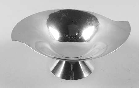 028 (Sterling, Hollowware) Short Sterling Compote