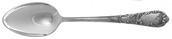 KTR3 (SILVERPLATE) Dessert/Oval Soup Spoon