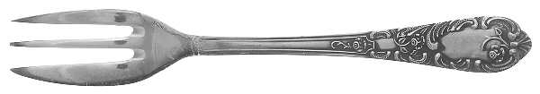 KTR3 (SILVERPLATE) Pastry Fork