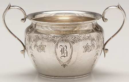 Primrose (Sterling, Hollowware) Mini Open Sugar Bowl
