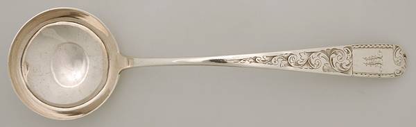 Mayflower (Coin) Solid Soup Ladle