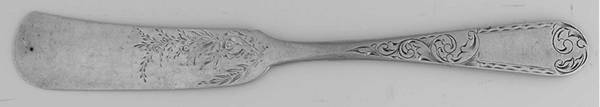 Mayflower (Coin) Flat Handle Master Butter Knife