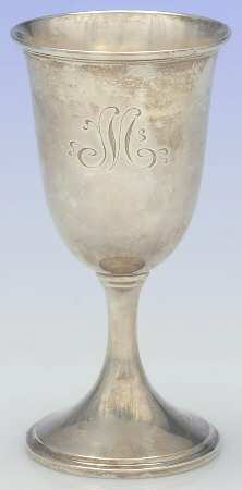 72 (Sterling, Hollowware) Water Goblet