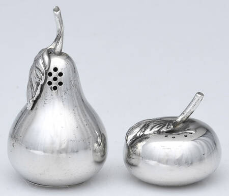 500 (Pewter, Hollowware) Salt & Pepper Set