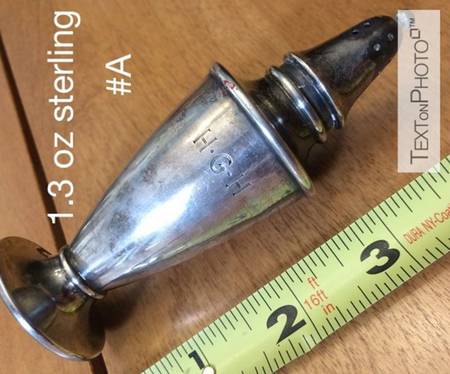 46 (Sterling, Hollowware) Salt Shaker
