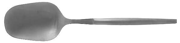KLD1 (Stainless) Solid Salad Serving Spoon