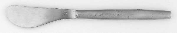 KLD1 (Stainless) Flat Handle Butter Spreader