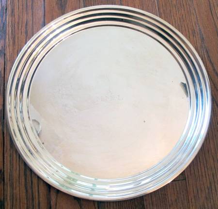161 (Sterling, Hollowware) 11" Sandwich Plate