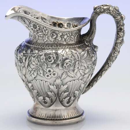 Repousse-Full-Hand Chased (925-1000) Creamer