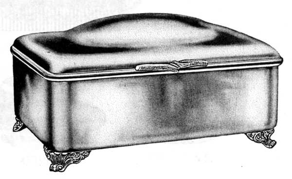 Clinton (Sterling, Hollowware) Rectangular Box