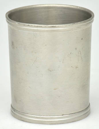 P100 (Pewter, Hollowware) Pewter Washington Camp Cup