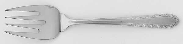 KCA3 (Stainless) Large Solid Cold Meat Serving Fork by Karaca