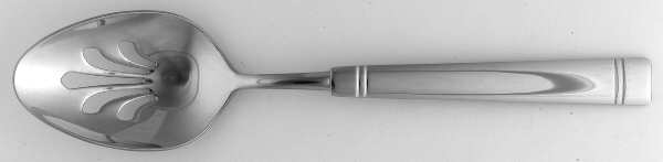 KCA2 (Stainless, Glossy) Pierced Tablespoon (Serving Spoon) by Karaca
