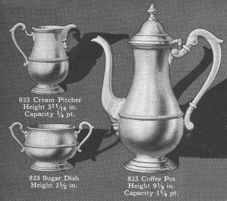 823 (Sterling, Hollowware) by Kirk Stieff
