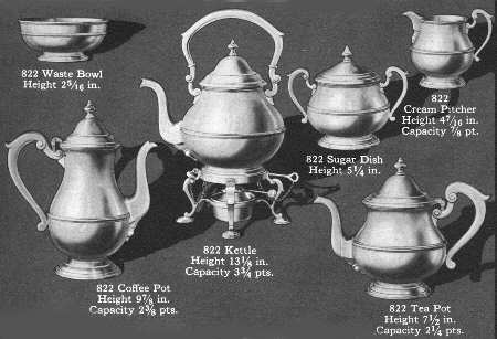 822 (Sterling, Hollowware) by Kirk Stieff
