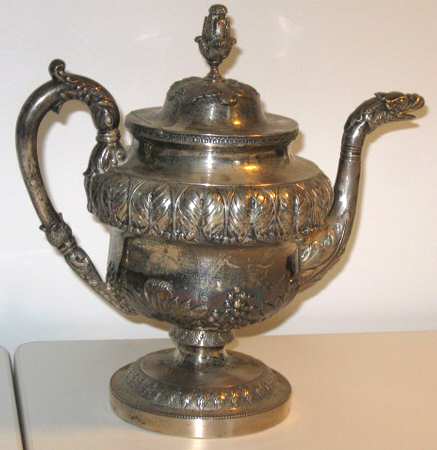 1376 (Sterling, Hollowware) Teapot