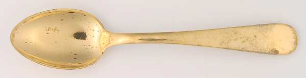 Old Maryland-Plain (Gold Vermeil) Demitasse Spoon