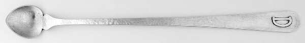 201 (Sterling) Large Solid Drink Mixing Spoon