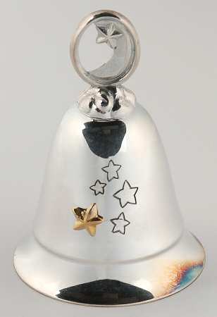 Rhyme Time Designs Silverplate Musical Bell