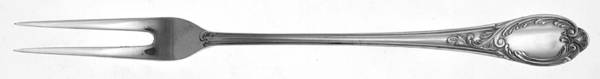 Rokoko (Sterling) Solid Snail/Cold Meat Fork