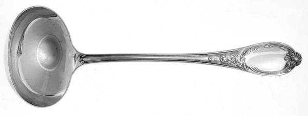 Rokoko (Sterling) Solid Gravy Ladle