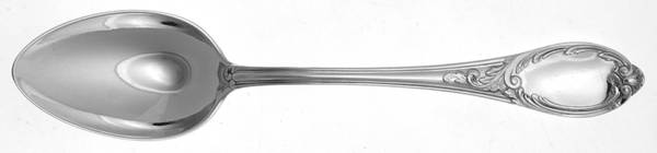 Rokoko (Sterling) Pearl Handle Desert/Oval Soup Spoon