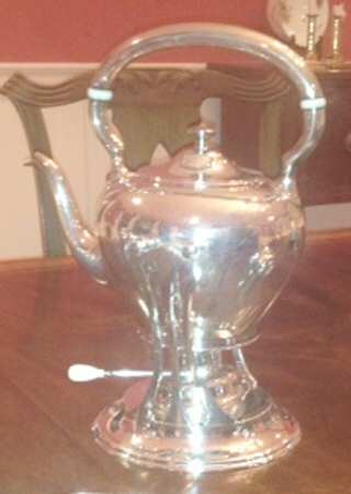 KLF2 (Sterling, Hollowware) Kettle, Stand & Burner