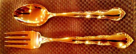 Cheryl (Sterling, Gold Vermeil) by Kirk Stieff