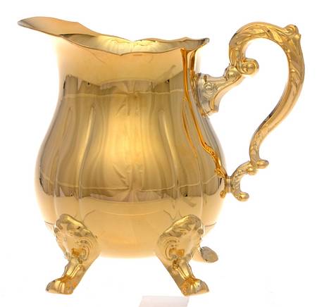 9578 (Gold Electroplate, Hollowware) Creamer