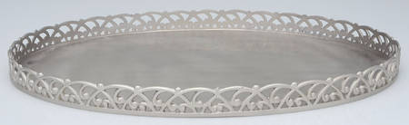 KUZ1 (Pewter, Hollowware) 15" Complimentary Gallery Tray