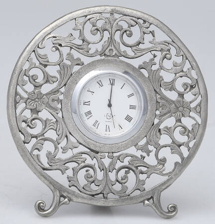 Pewter Clocks by Kirk Stieff