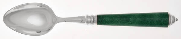 Monaco-Green (Silverplate) Place/Oval Soup Spoon