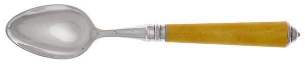 Monaco-Yellow (Silverplate) Place/Oval Soup Spoon