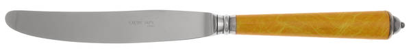 Monaco-Yellow (Silverplate) Modern Hollow Knife