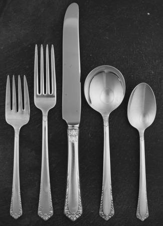 Flair (Silverplate) 5 Piece Place Setting