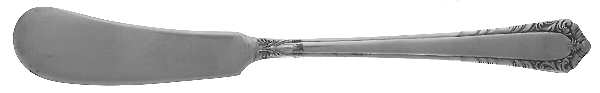 Flair (Silverplate) Flat Handle Butter Spreader
