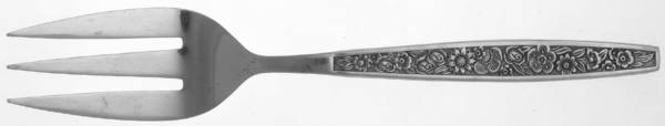 LCU19 (Stainless) Medium Solid Cold Meat Serving Fork