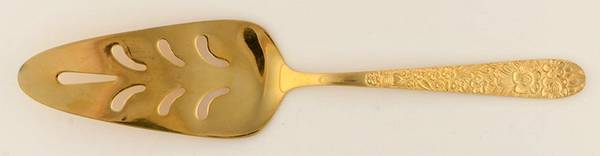 LCU23 (Gold Electroplate) Solid Pie Server
