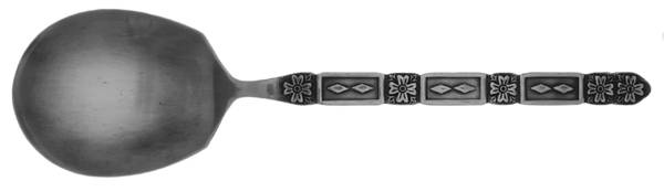 LCU38 (STAINLESS) Solid Smooth Casserole Spoon