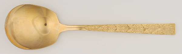 Carlotta (Gold Electroplate) Solid Smooth Casserole Spoon
