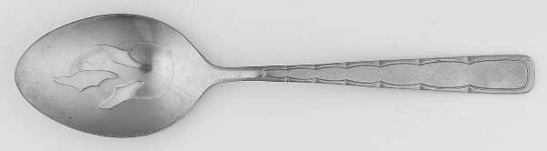 LCU48 (Stainless) Pierced Tablespoon (Serving Spoon)
