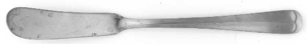 Oyster Bay (Stainless) Flat Handle Master Butter Knife