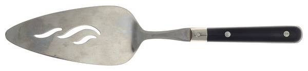 Paris Splendor-Dark Blue (Stainless) Pierced All Stainless Pie Server